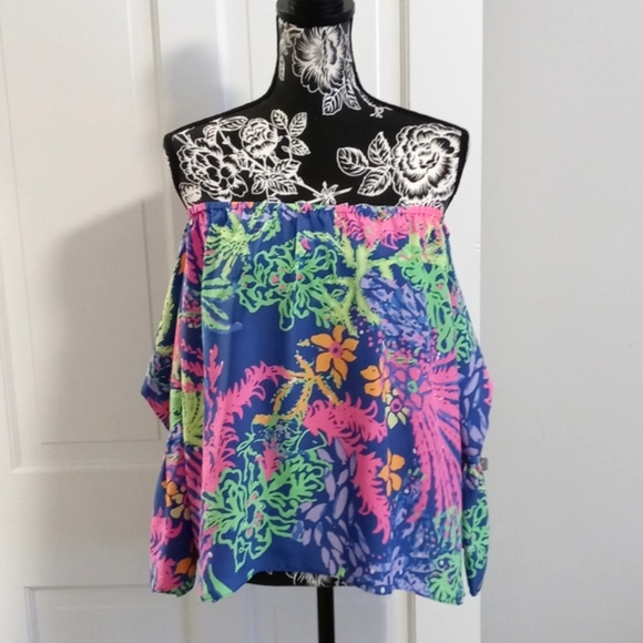 Lilly Pulitzer Tops - 💜HTF Lilly Pulitzer💜 - Sanilla Silk Top